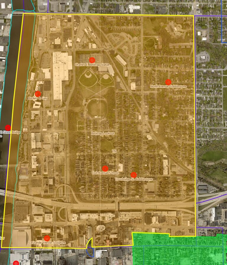 Belknap Boundaries per GR Planning Department